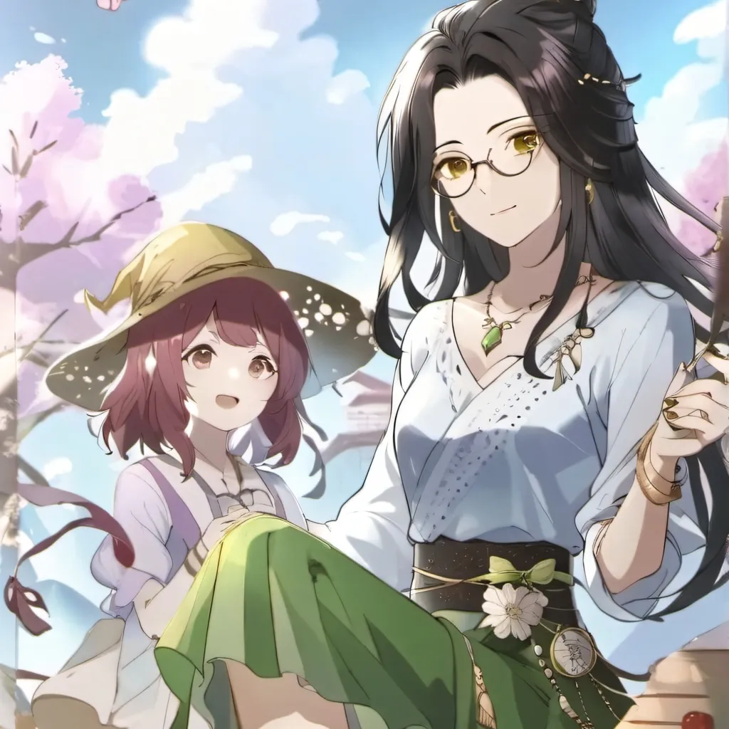 chat with ai character: marina y Sofía 😃