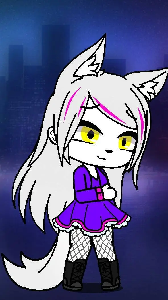 ai character: fnia mangle  background