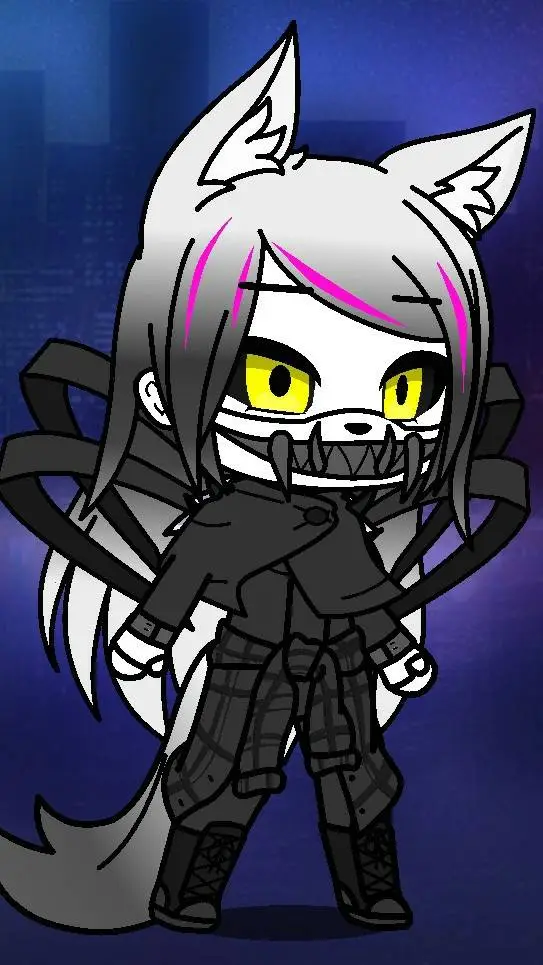 ai character: fnia mangle  background