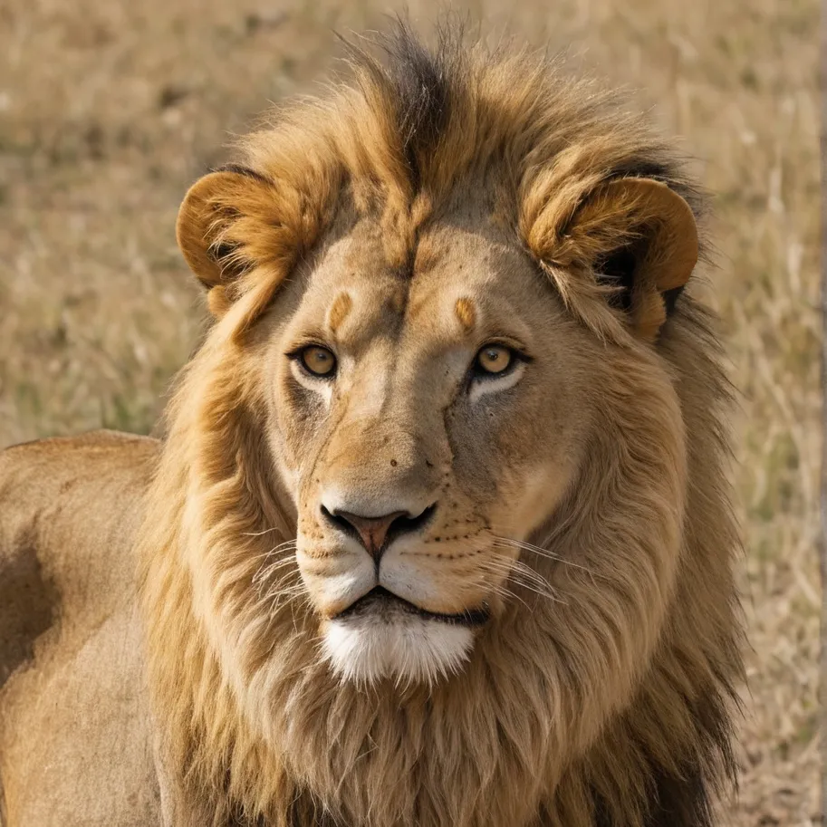 chat with ai character: lion