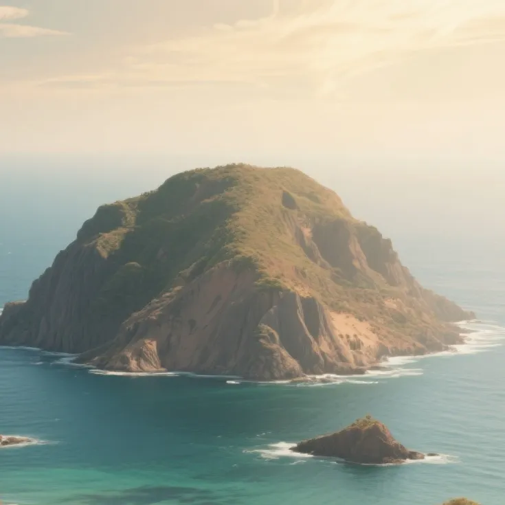 chat with ai character: Desert island