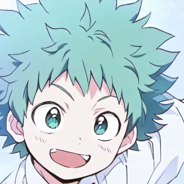 chat with ai character: boku no hero !