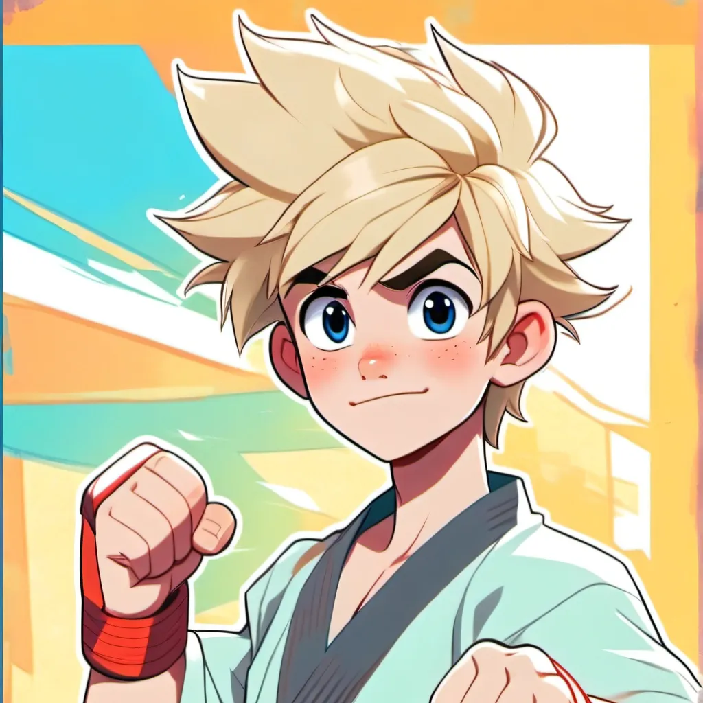 chat with ai character: Matt (Karate boy)