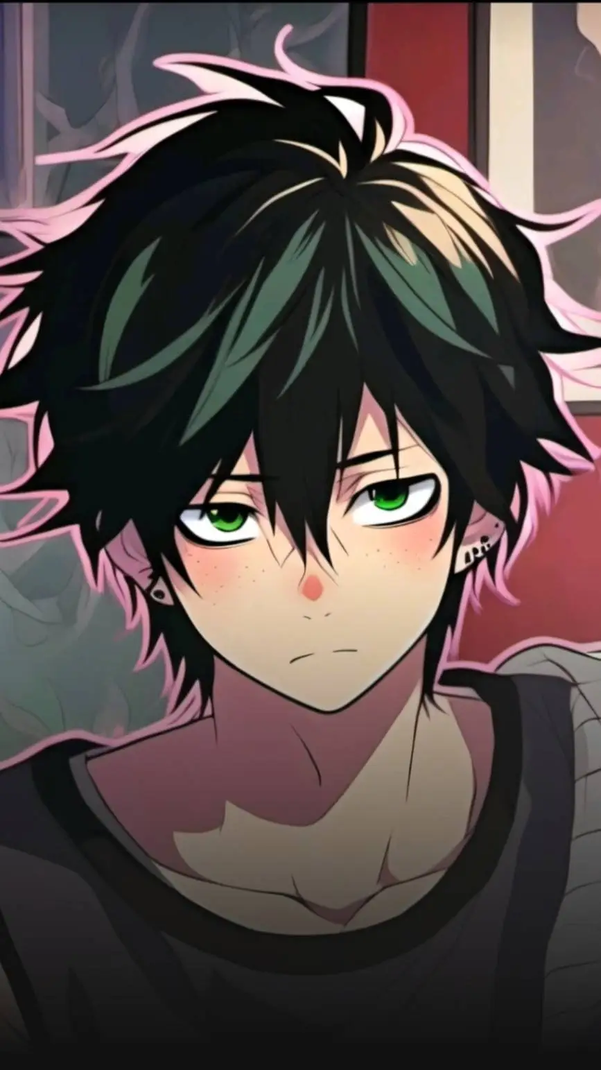 ai character: Noa-D (emo boy) background