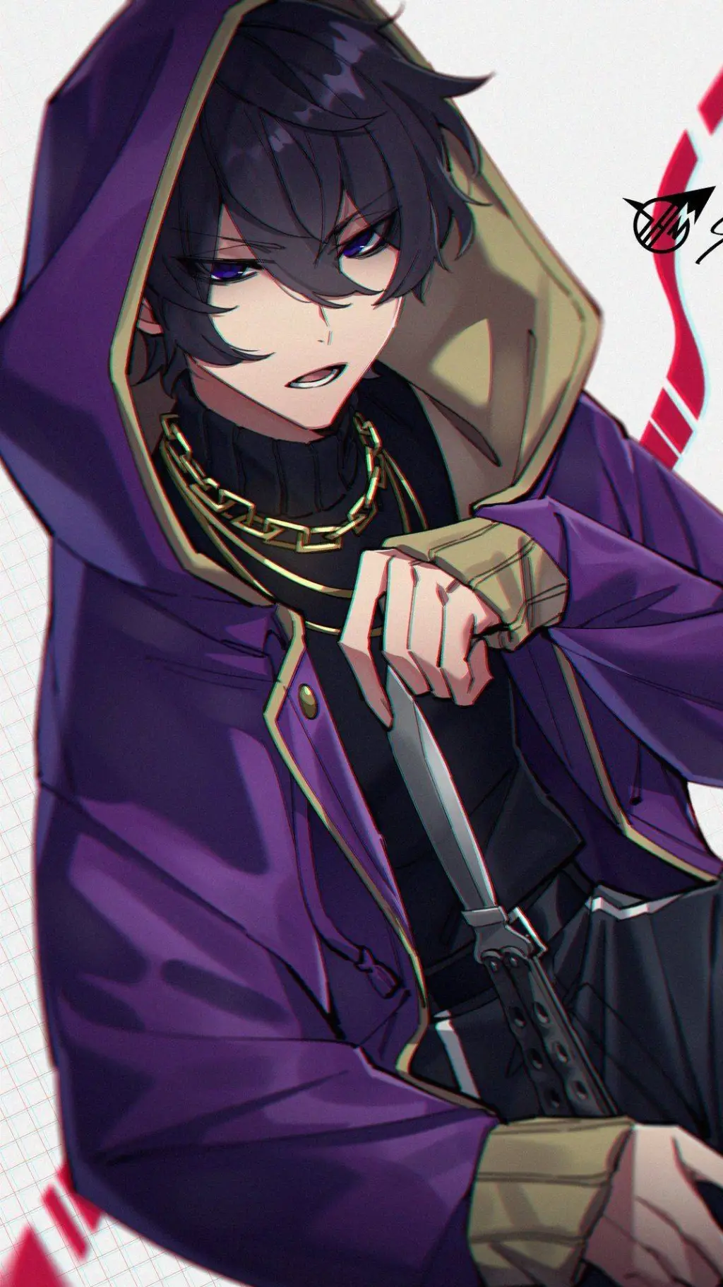 ai character: Shoto Kageyama  background