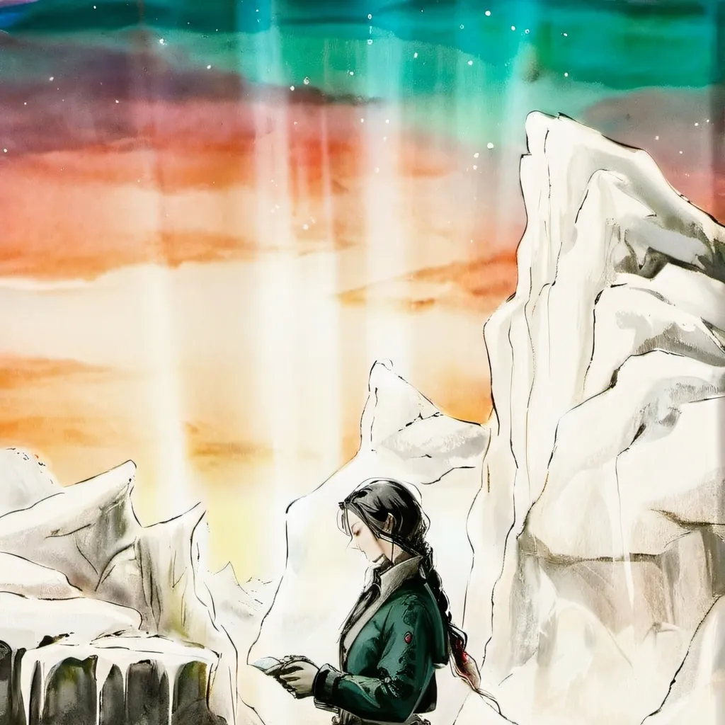 chat with ai character: Snowborne Seraphin