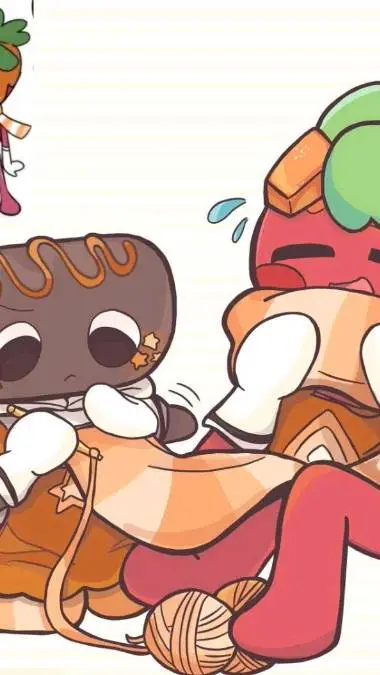 ai character:  Cosmo X Sprout ✓ background