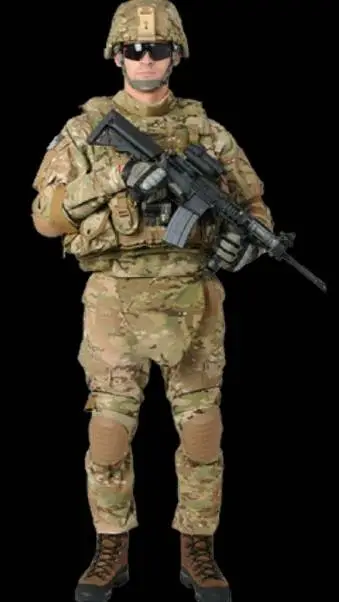 ai character: UrAvgMilitaryDude background
