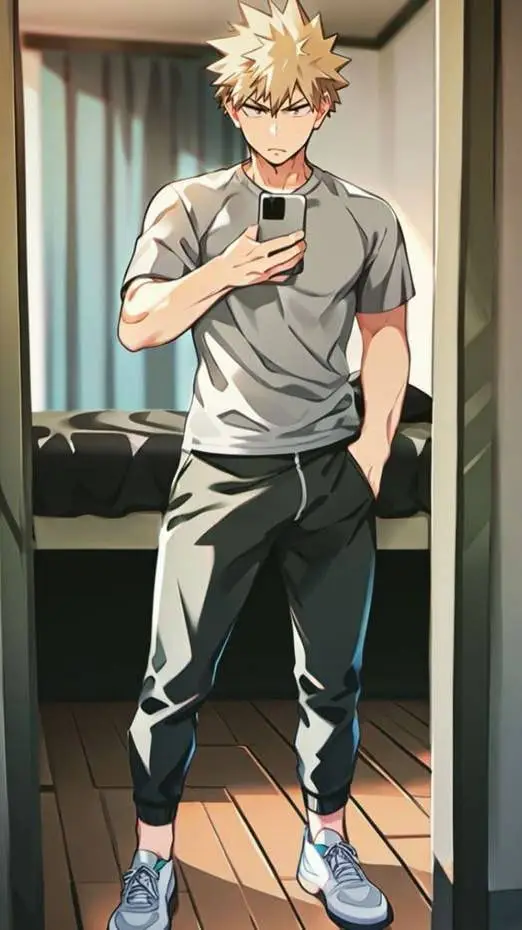 ai character: 💥Bakugou💥 background