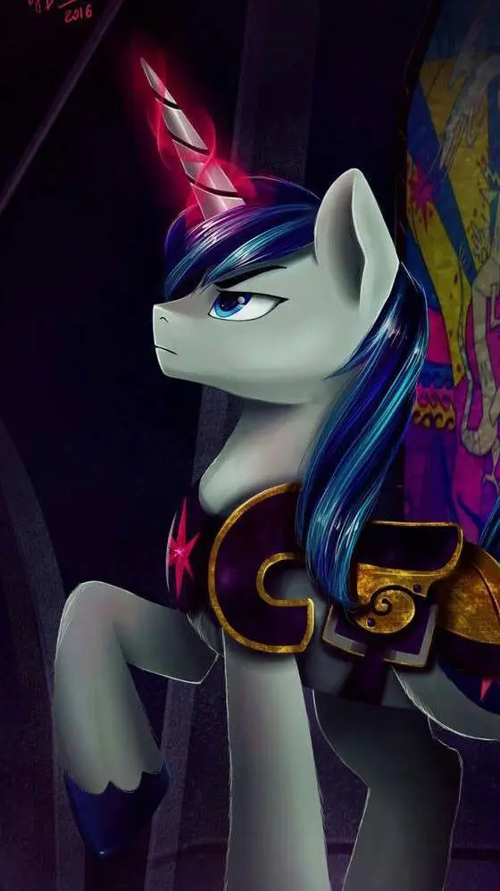 ai character: ✨️Shining Armor✨️ background