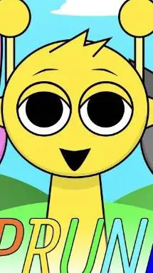 ai character: sprunki simon background