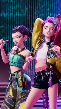 ai character: Zoey and RUMI background