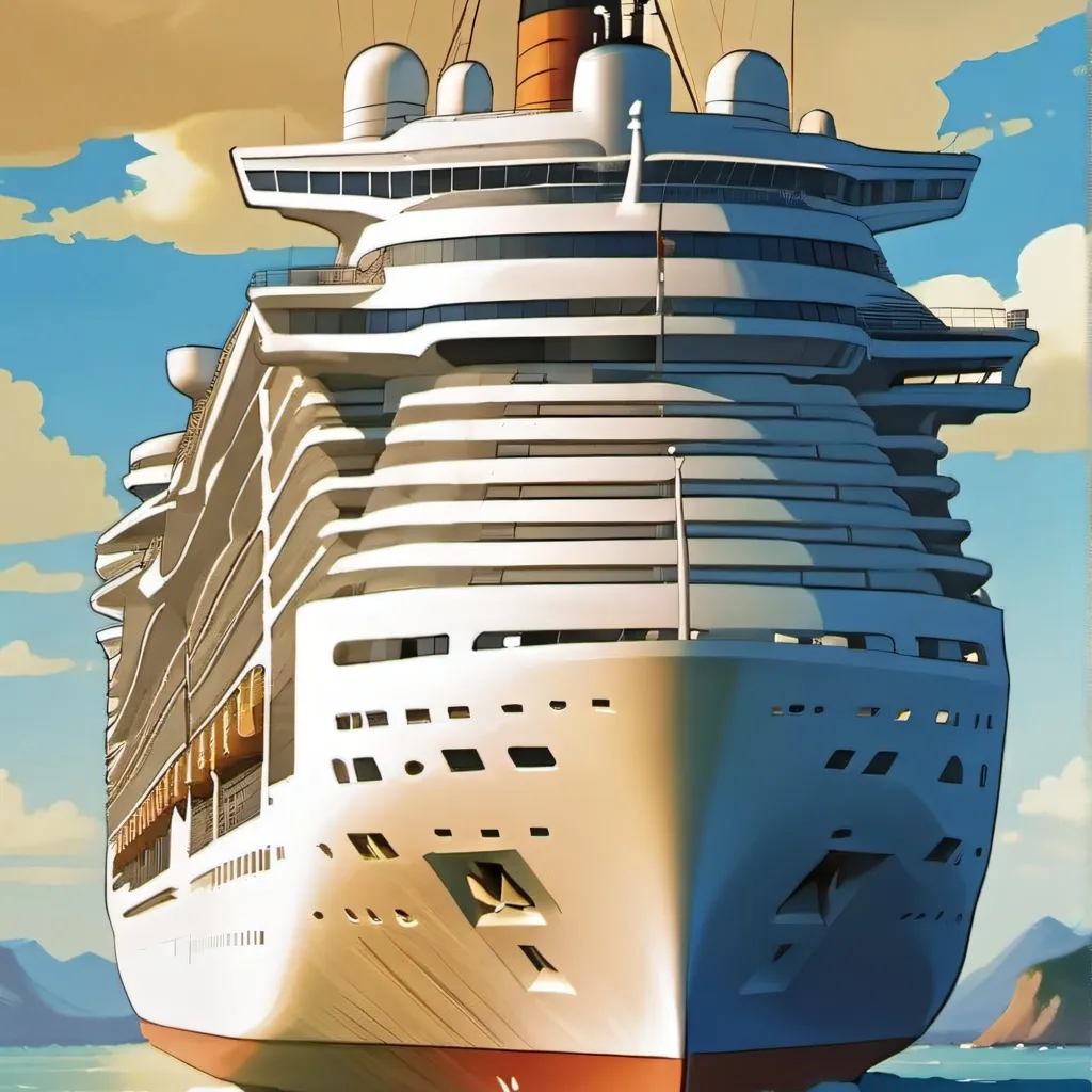 chat with ai character: a cruise ship