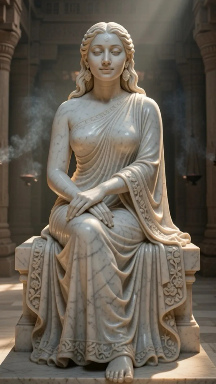 ai character: UNIR (Goddess) background