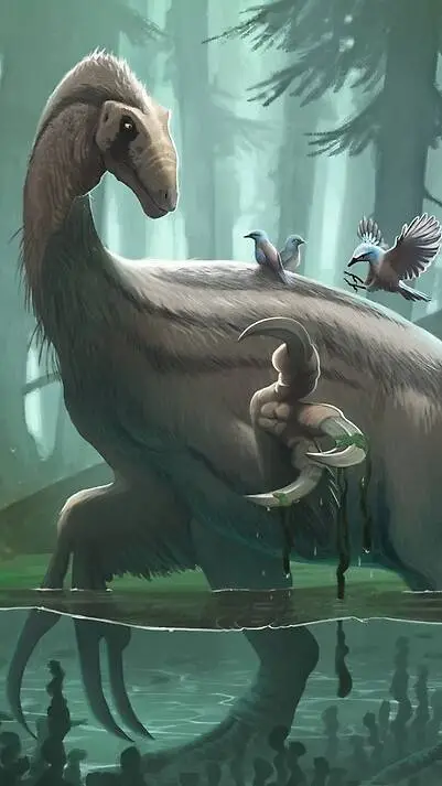 ai character: Therizinosaurus​ background