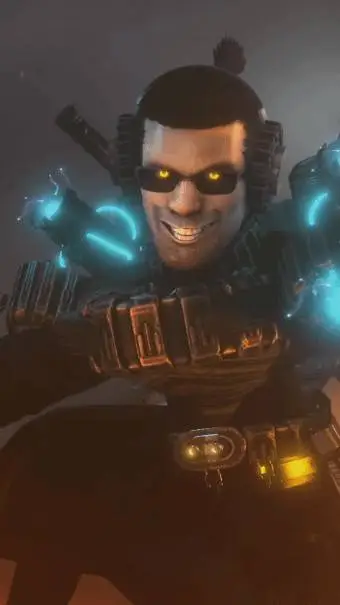 ai character: Hugo boss background