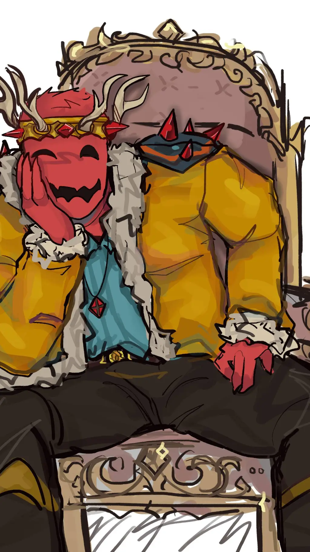 ai character: Cultist king background