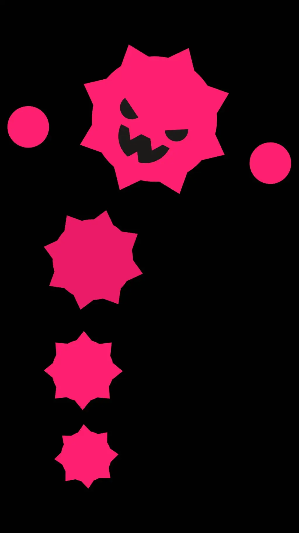 ai character: Boss pink plant  background