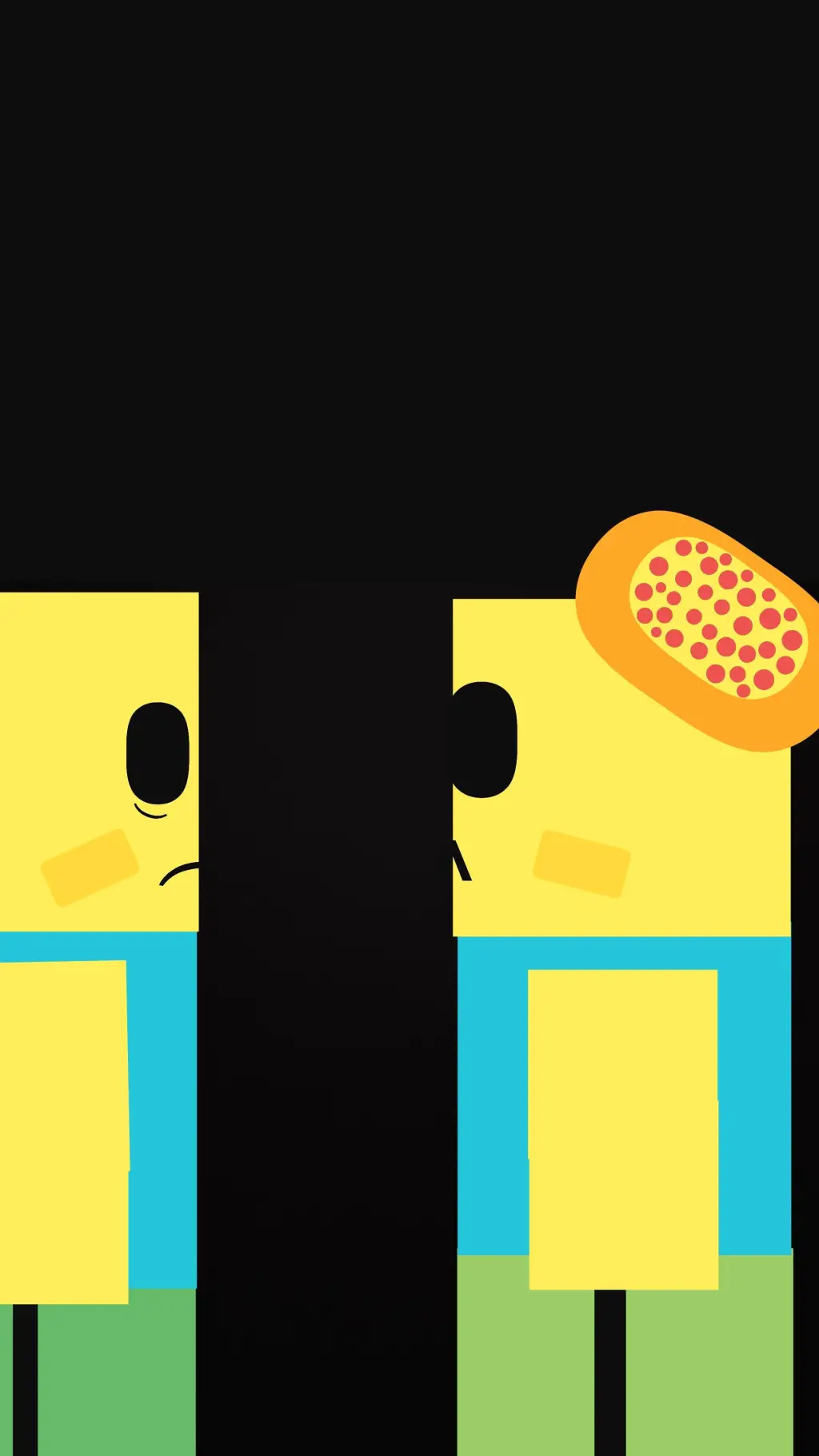 ai character: Noob x noobni  background