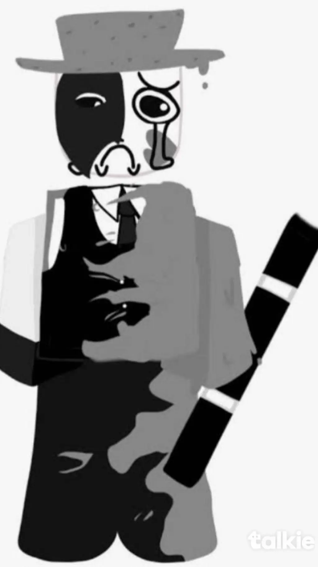 ai character: Artful background