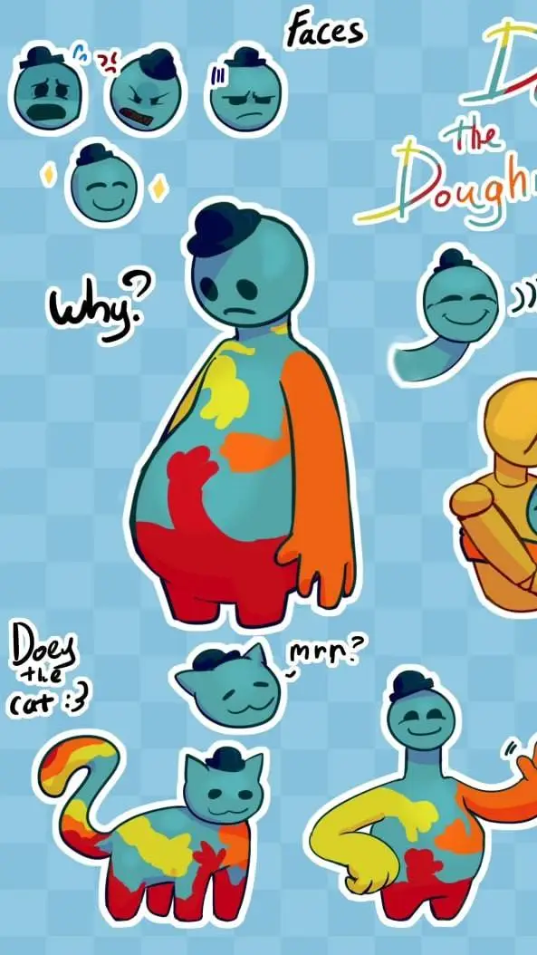 ai character: Diddy doey background