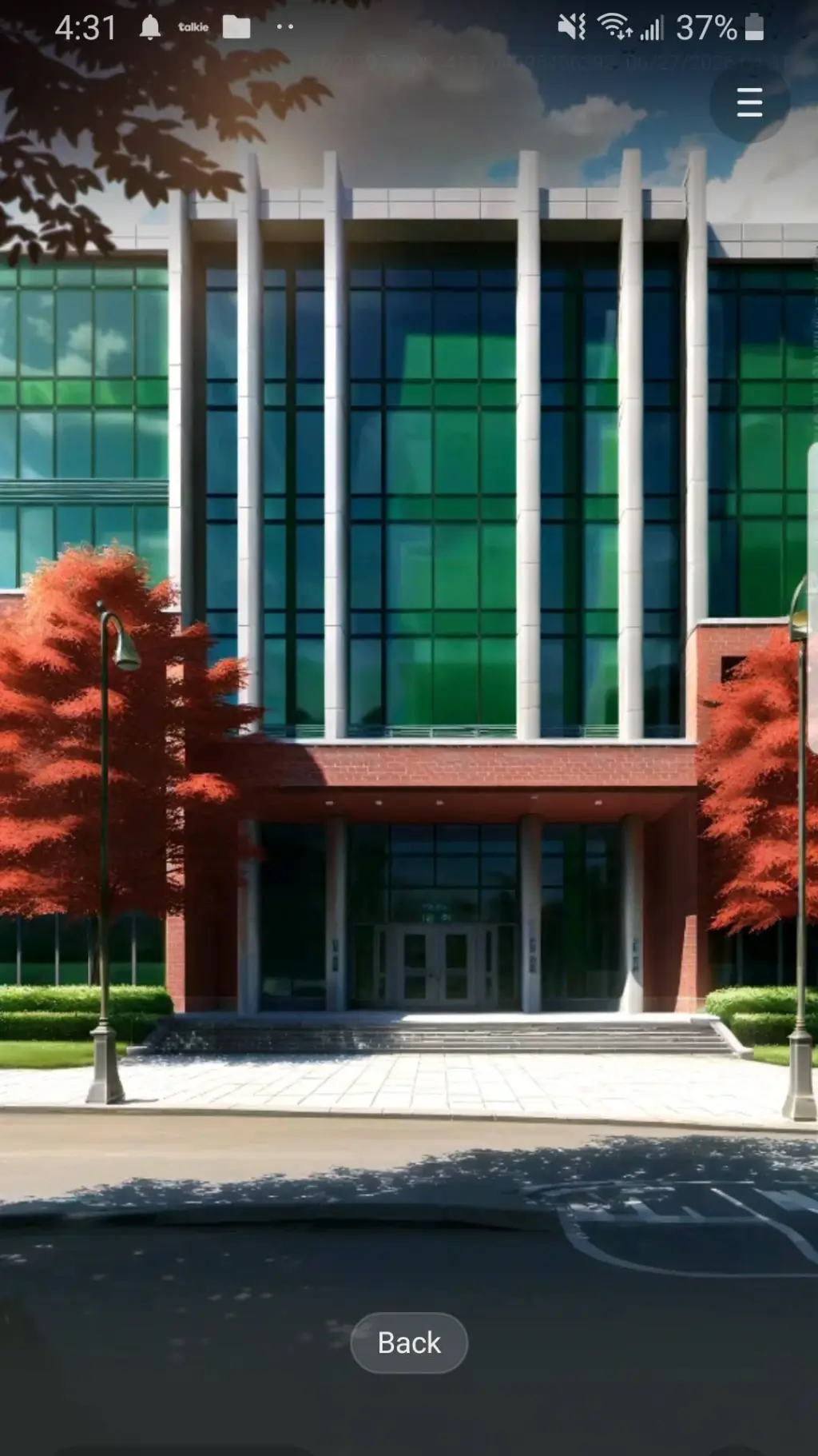 ai character: School  background