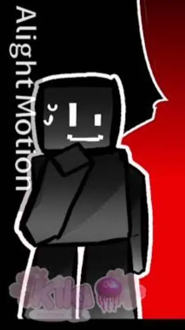 ai character: Twixel background