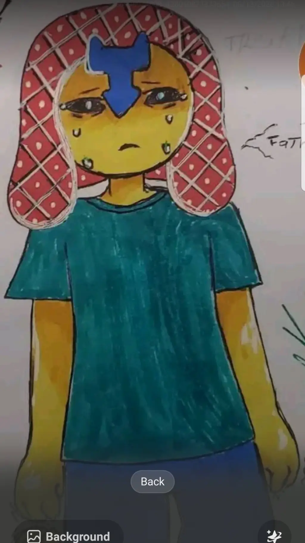 ai character: Freakity background