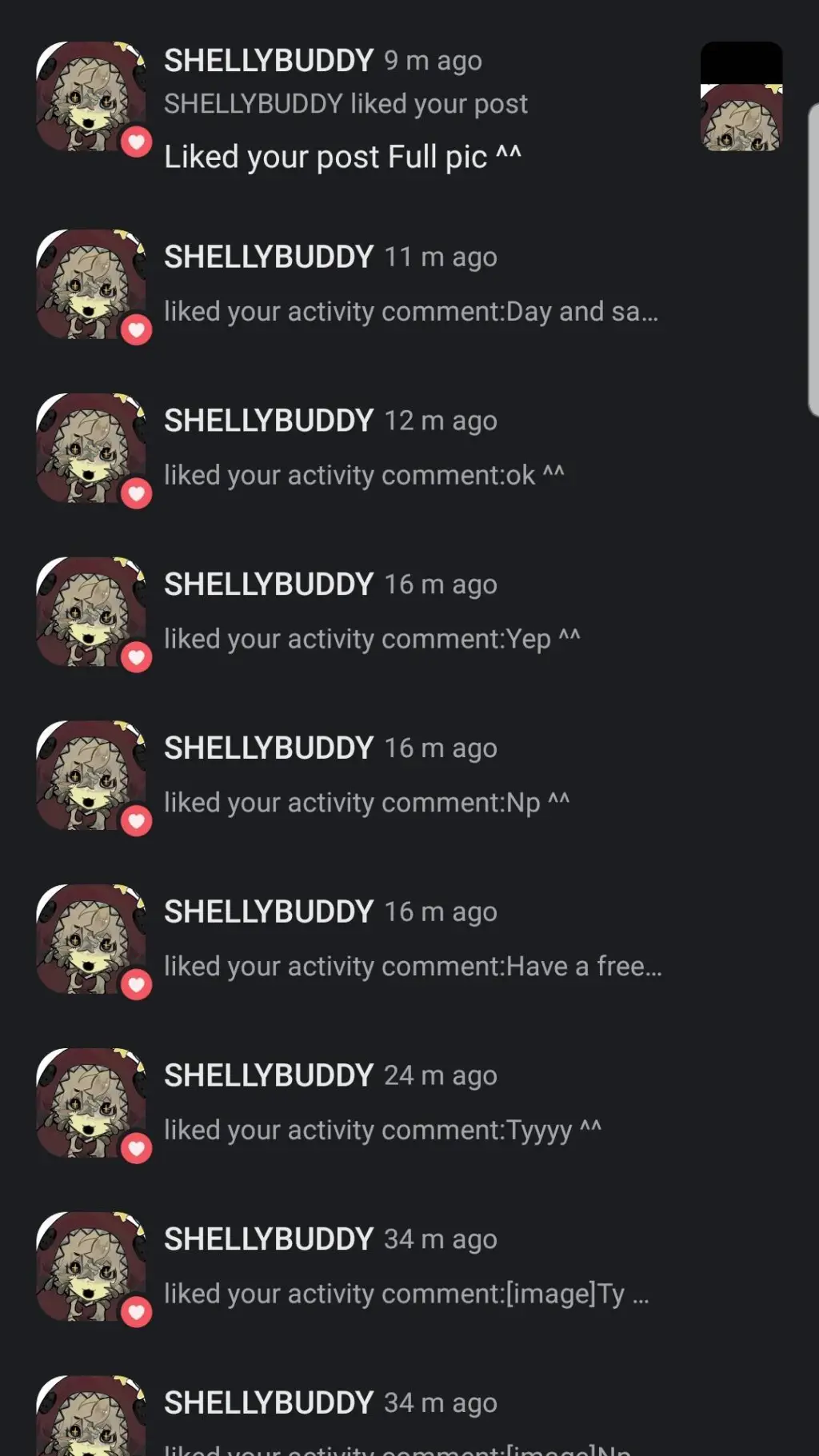 ai character: SHELLYBUDDY background