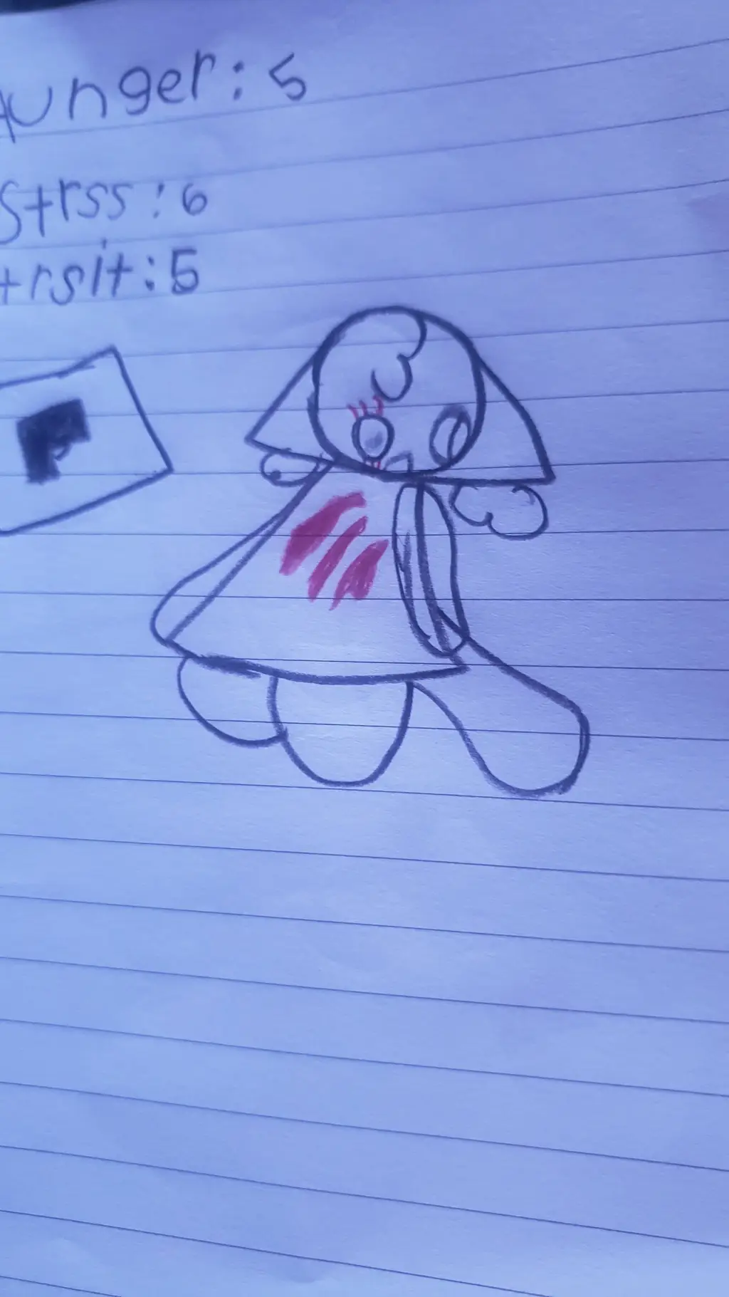 ai character: Infection au background