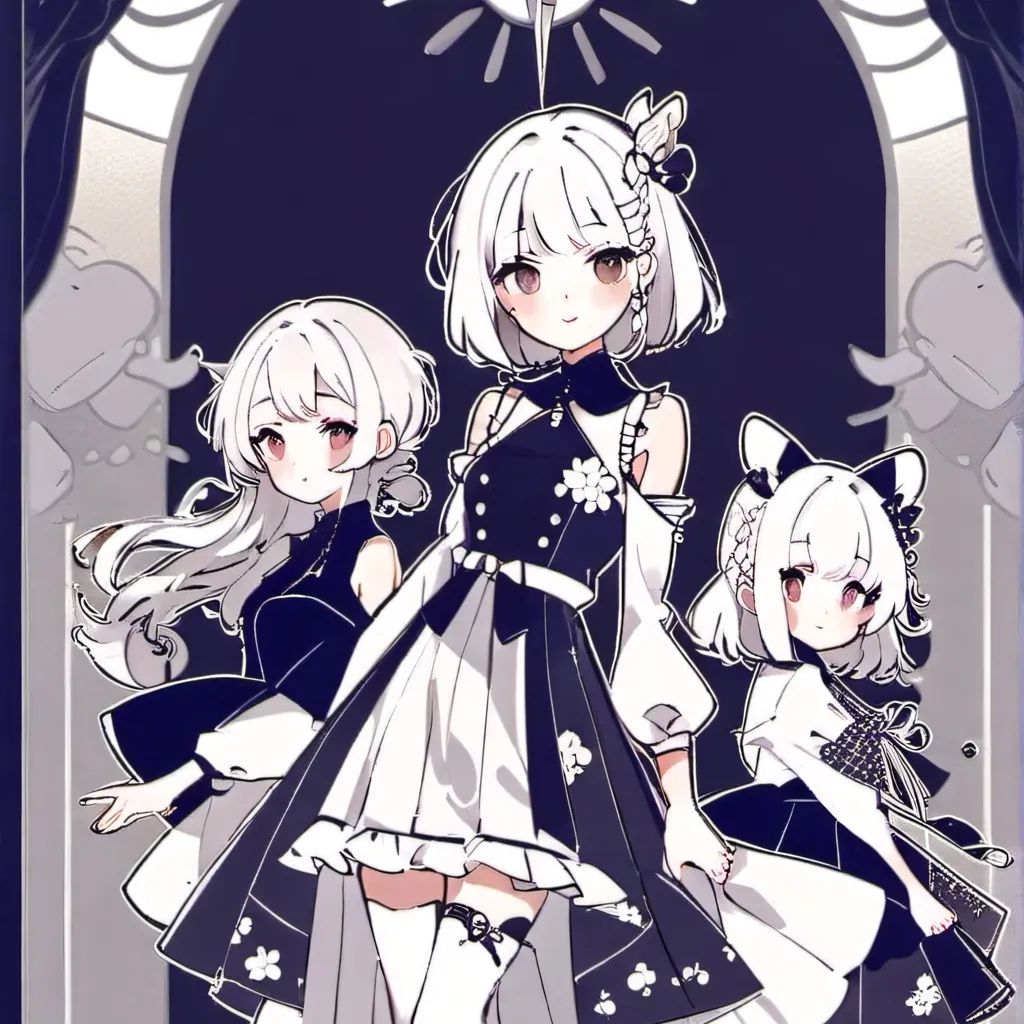 chat with ai character: 3 Popular Girls