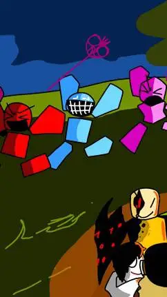 ai character: forsaken camping! background