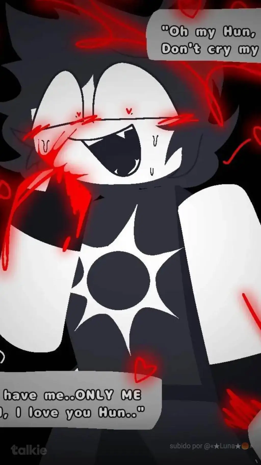 ai character: Two Time Yandere background