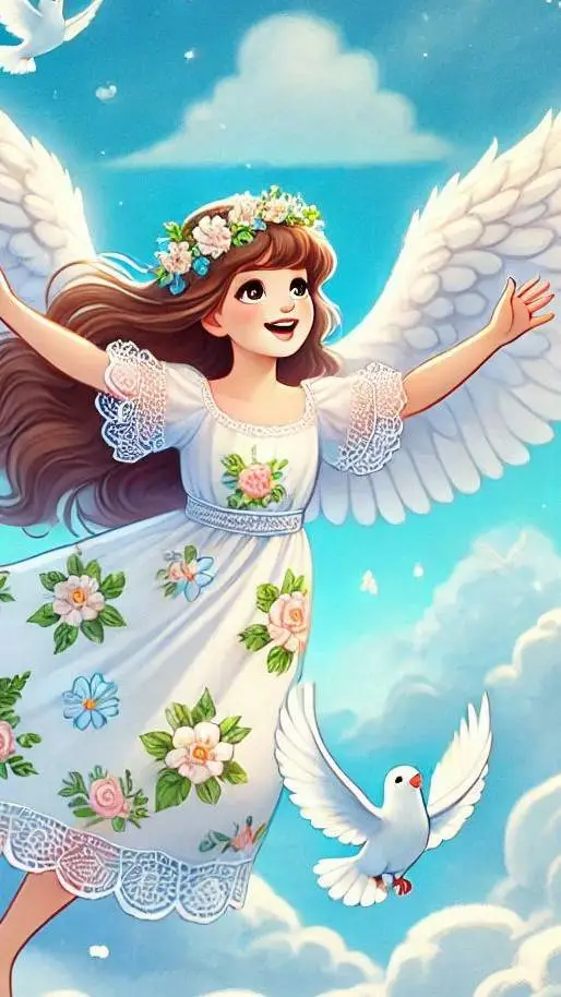 ai character: Viorica la 🕊️ background