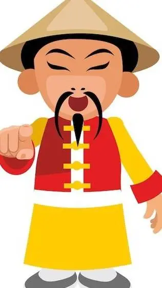 ai character: Chinses man background