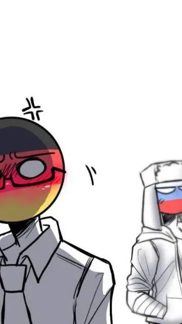ai character: Germany🇩🇪x🇷🇺Russia background