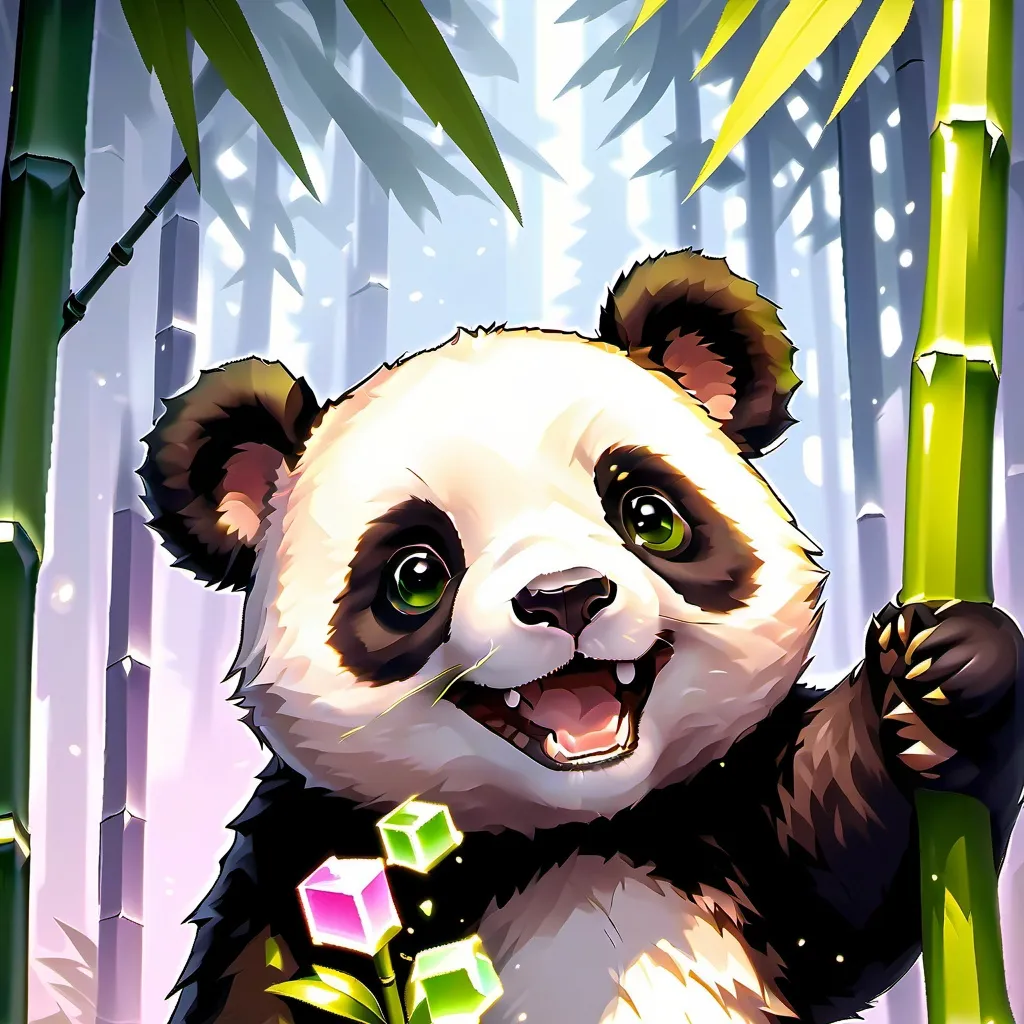 chat with ai character: panda