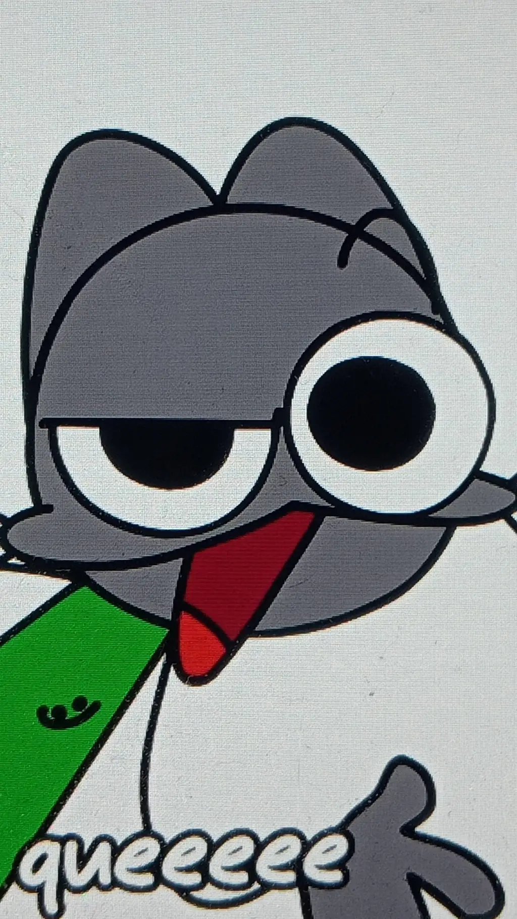 ai character: chips fish background