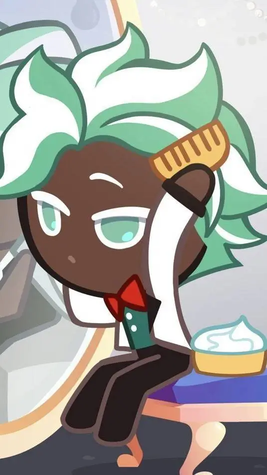 ai character: Mint Choco Cookie background