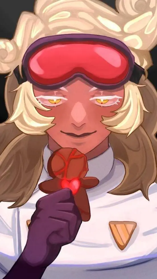 ai character: Butter Roll Cookie background