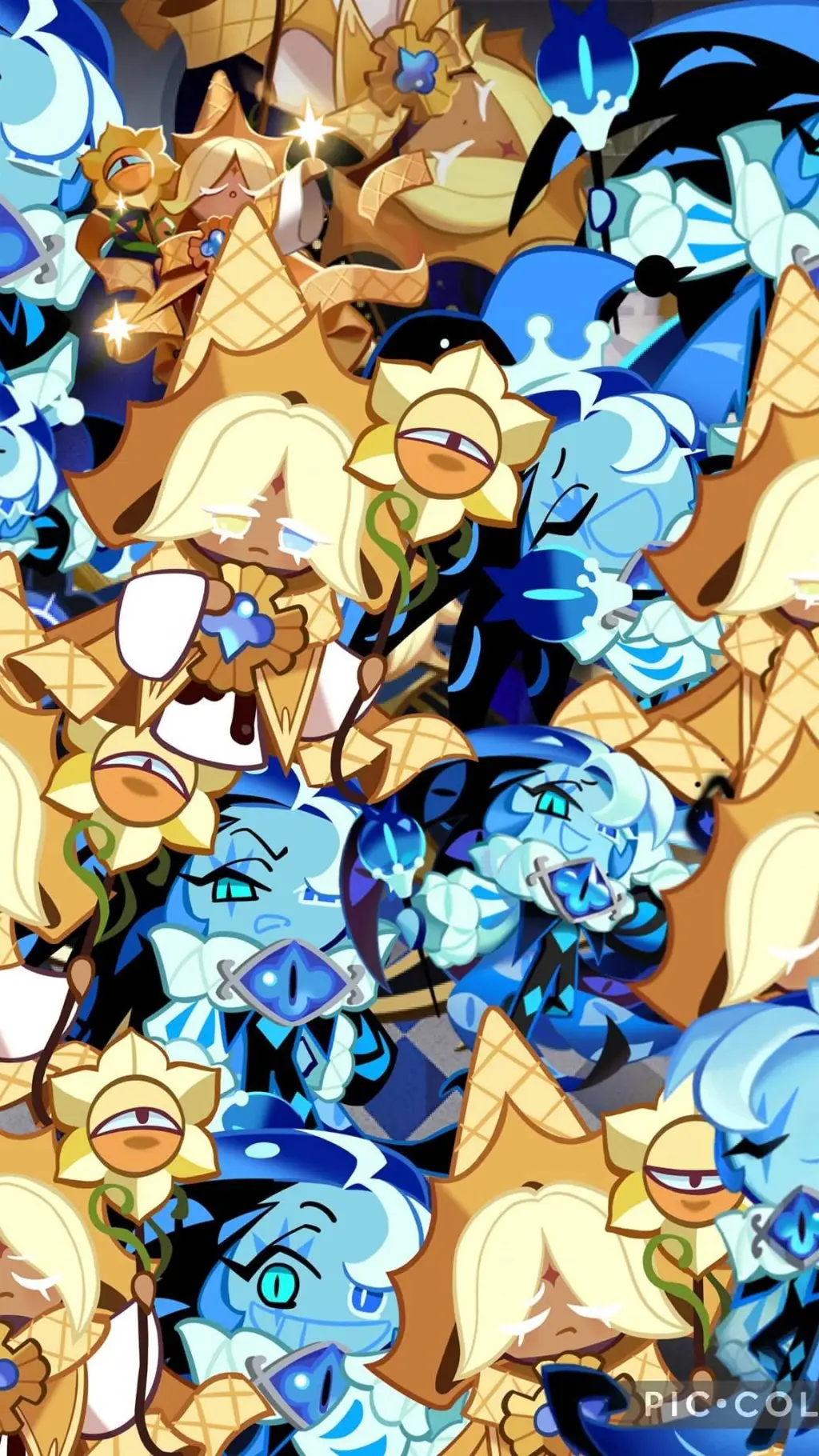 ai character: SMC x PVC  background