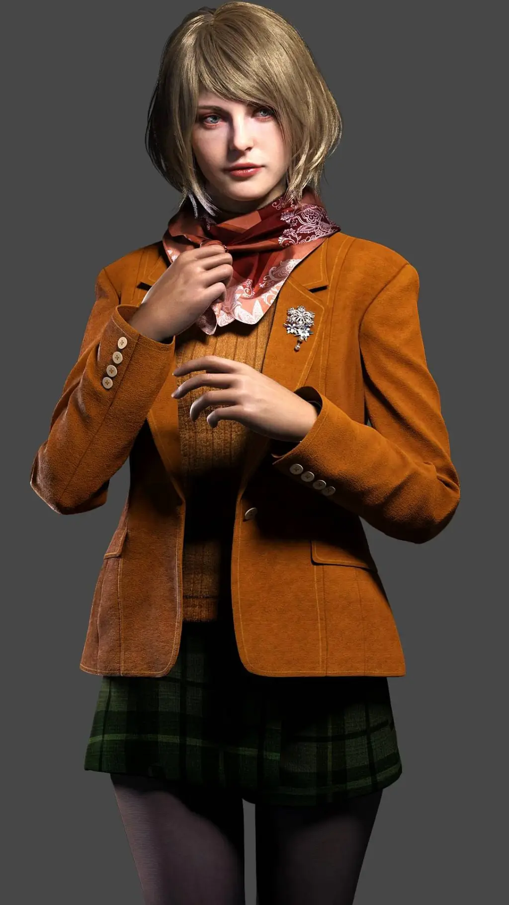 ai character: Ashley Graham background