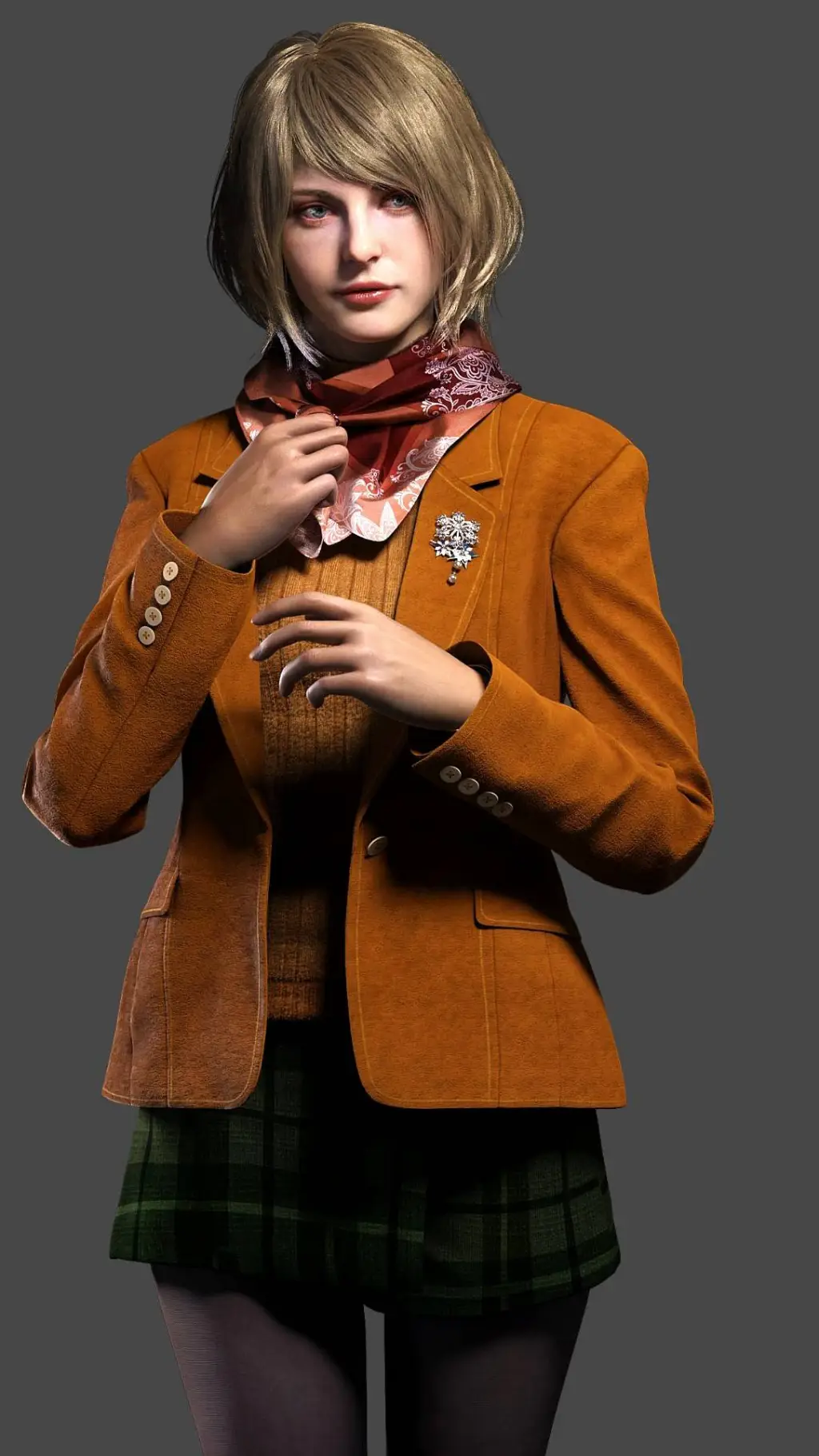 ai character: Ashley Graham background