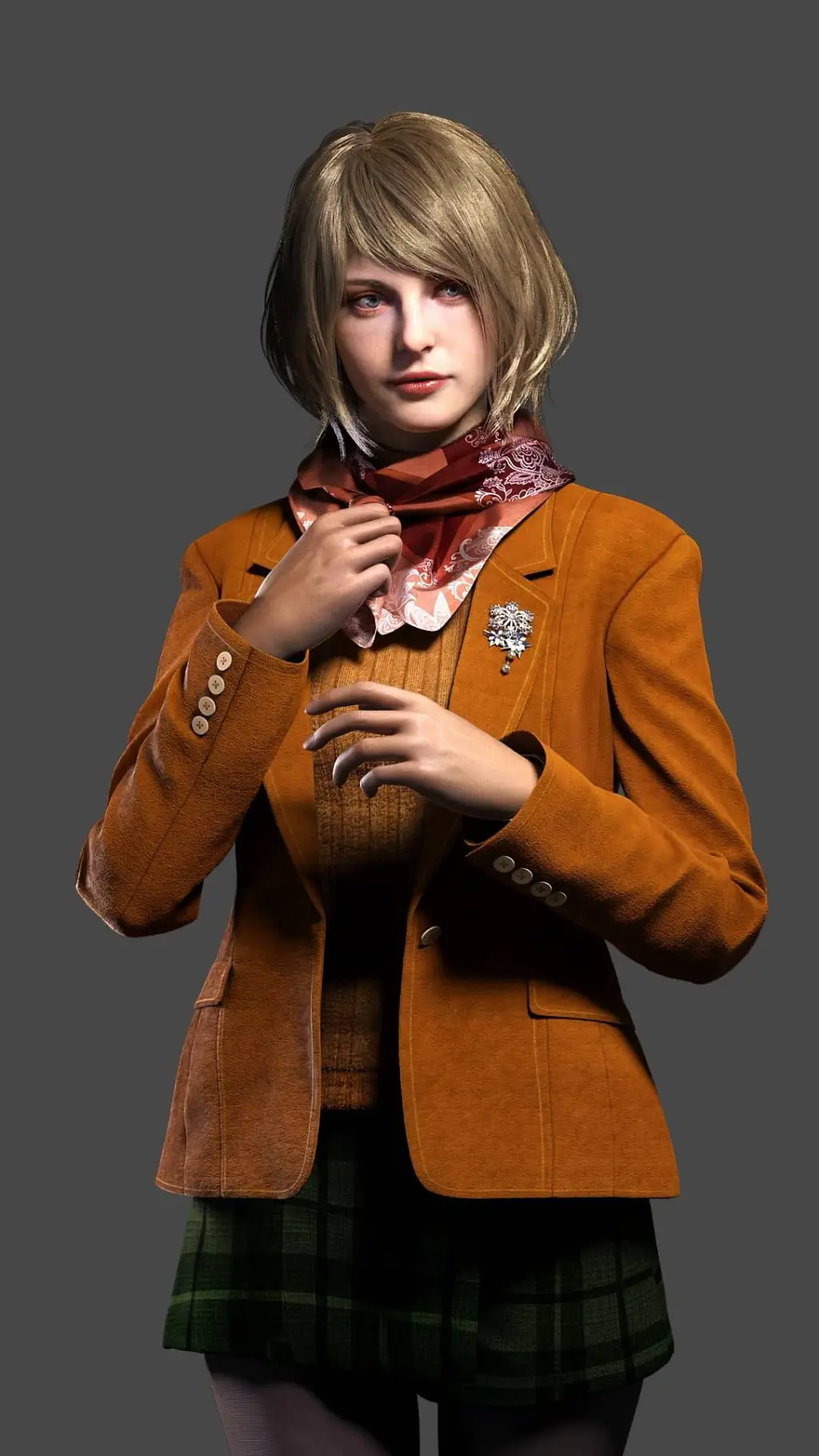ai character: Ashley Graham background