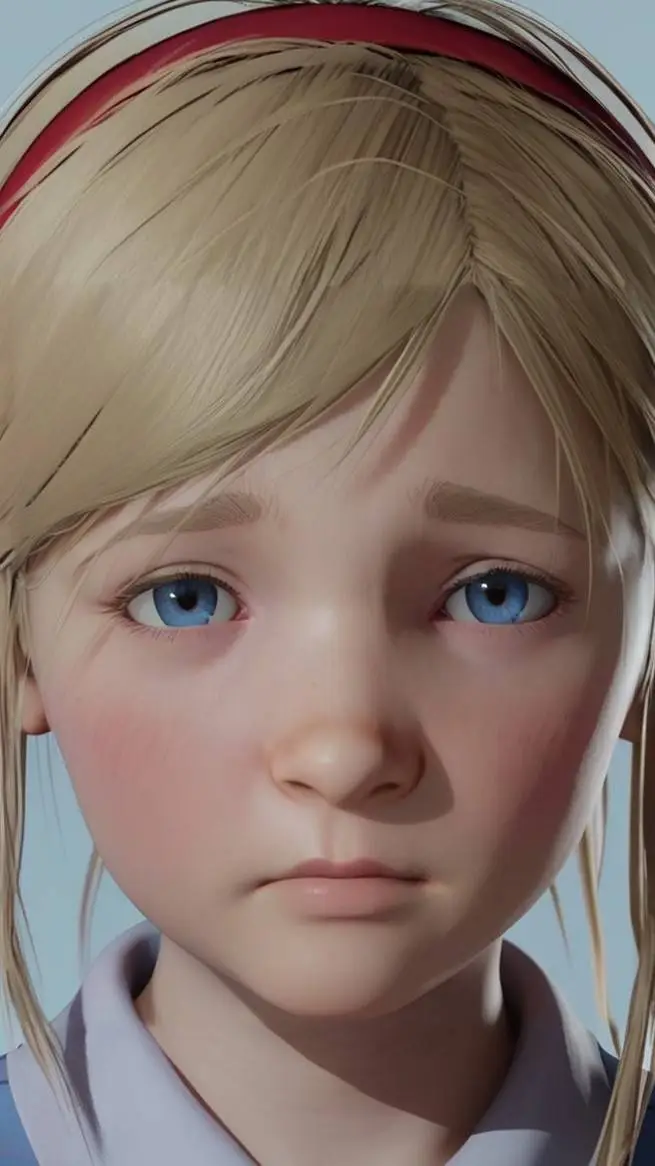 ai character: Sherry Birkin background