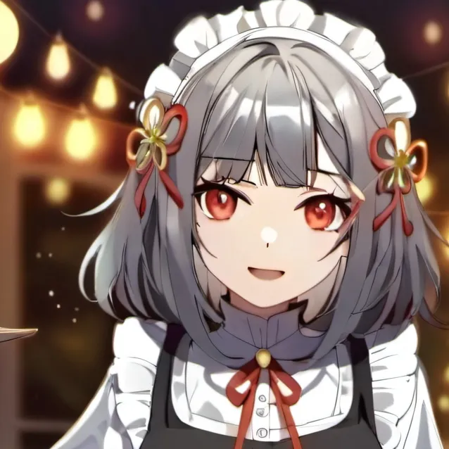 chat with ai character: maid trader