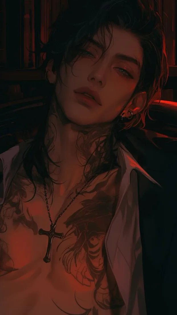 ai character: Ãłēx🥀☠️ background