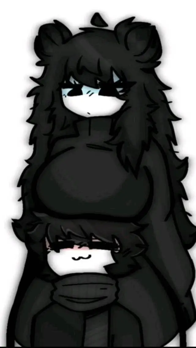 ai character: 🦨🪮ᴄᴀʀʟᴀ🪮🦨 background