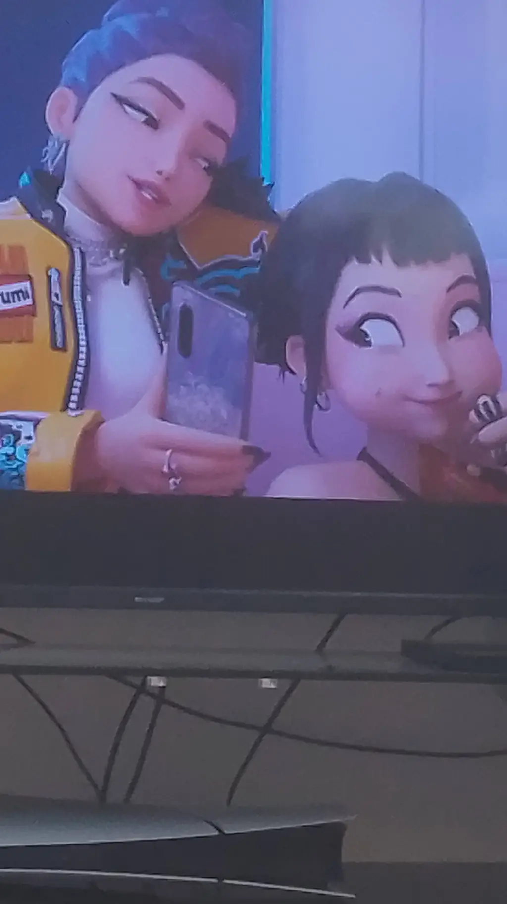 ai character: k pop  background