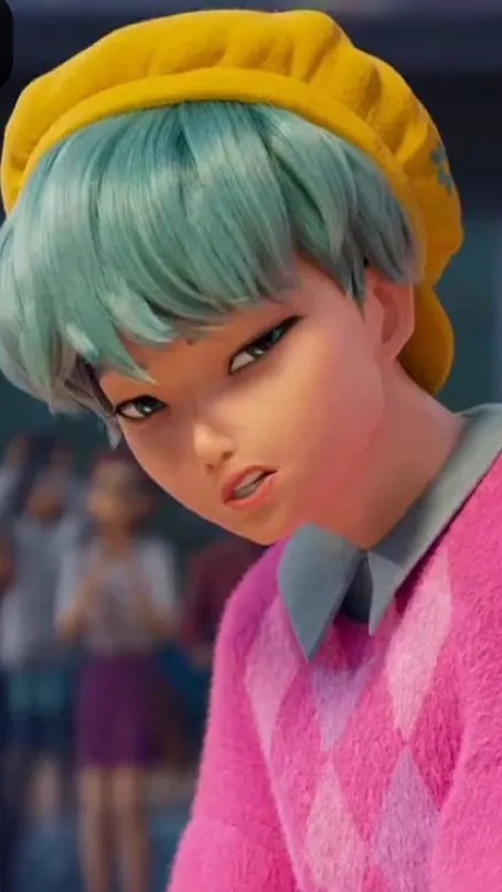 ai character: Baby saja background